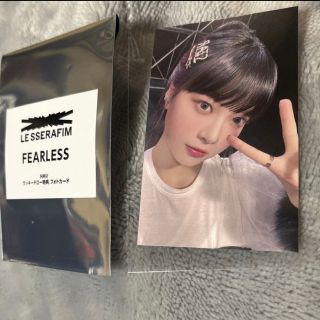 ルセラフィム(LE SSERAFIM)のLE SSERAFIM FEARLESS ウンチェ ラキドロ 特典 トレカHMV(アイドルグッズ)