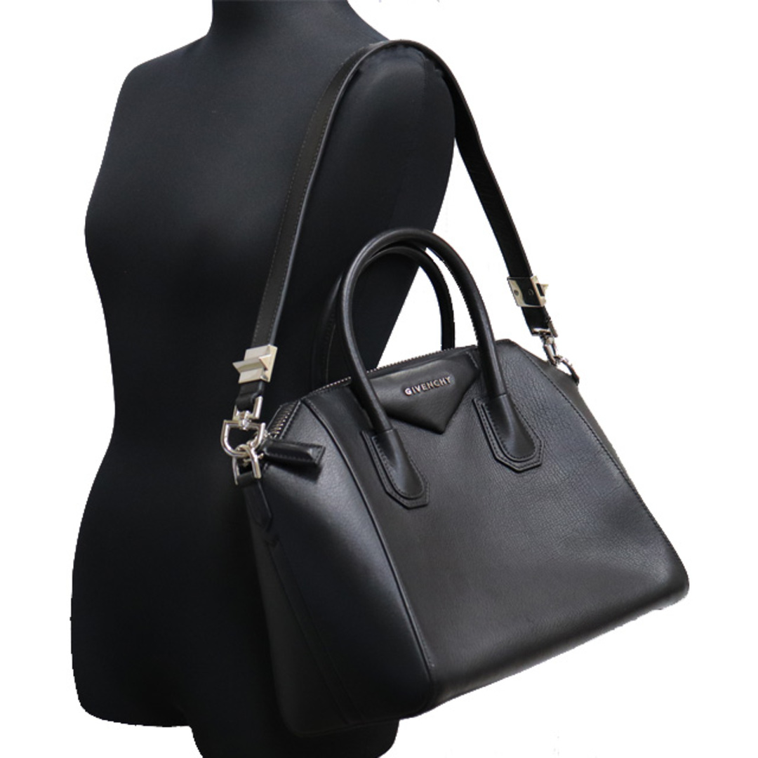 GIVENCHY(ジバンシィ)のジバンシー GIVENCHY アンティゴナ ミディアム２way ショルダー バッグ トート ハンドバッグ レザー 黒 3C0163 8179 レディースのバッグ(ショルダーバッグ)の商品写真