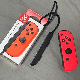 極美品！ Joy-Con R ネオンレッド(その他)