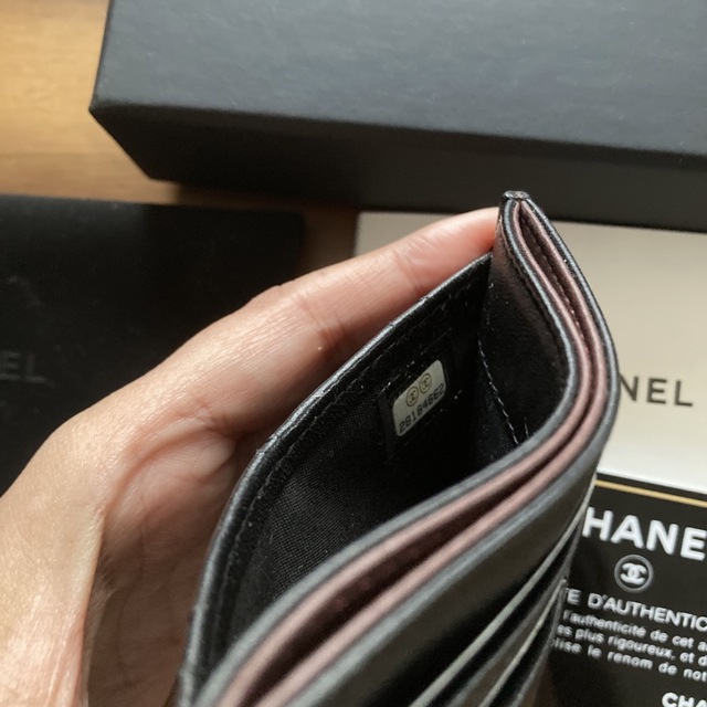 CHANEL(シャネル)のCHANEL シャネル　名刺入れ　カード入れ　シルバー金具 レディースのファッション小物(名刺入れ/定期入れ)の商品写真