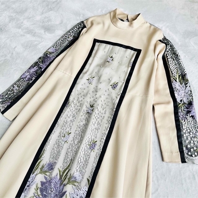 【希少】MURRAL framed flower dress 2020AW 完売