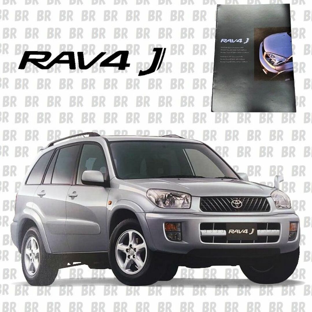 トヨタ(トヨタ)のカタログ　トヨタ　ラヴフォーＪ（TOYOTA　RAV4 J）　200005 自動車/バイクの自動車(カタログ/マニュアル)の商品写真