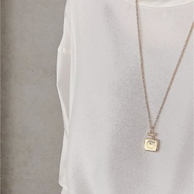 chieko+ perfume bottle necklace † gold