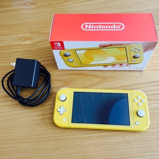 ニンテンドースイッチ(Nintendo Switch)の【完品】Nintendo Switch Lite イエロー(家庭用ゲーム機本体)