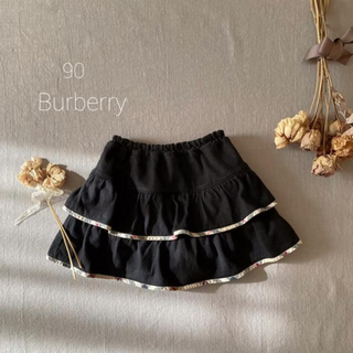 バーバリー(BURBERRY)のBurberry(バーバリー チェック) ティアードスカート*̩̩̥90(スカート)