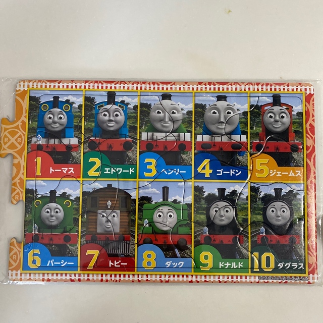 パズル　トーマス　バーバパパ キッズ/ベビー/マタニティのおもちゃ(知育玩具)の商品写真