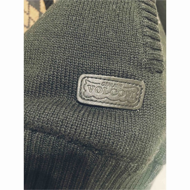 volcom(ボルコム)のボルコム　裏起毛ニットパーカー　ジャケット　ボア　コート　stussy  メンズのジャケット/アウター(ダウンジャケット)の商品写真