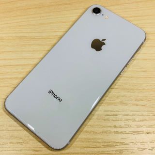 アップル(Apple)の超美品 ﾊﾞｯﾃﾘｰ100％ iPhone8 64GB P97(スマートフォン本体)