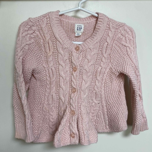 GAP(ギャップ)のGAP Baby ケーブル編みカーディガン キッズ/ベビー/マタニティのベビー服(~85cm)(カーディガン/ボレロ)の商品写真