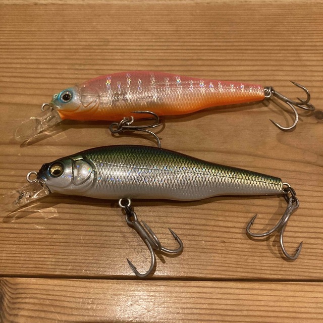 Megabass(メガバス)のMegabassメガバスX-80SW 2匹セット YAMAHAヤマハコラボ スポーツ/アウトドアのフィッシング(ルアー用品)の商品写真