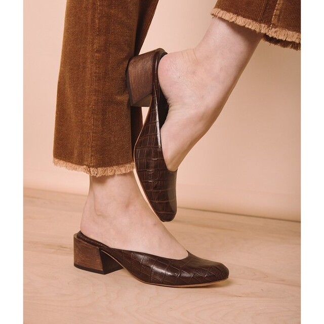 L'Appartement DEUXIEME CLASSE(アパルトモンドゥーズィエムクラス)のMARI GIUDICELLI LEBLON MULE CROCO FAKE レディースの靴/シューズ(ミュール)の商品写真
