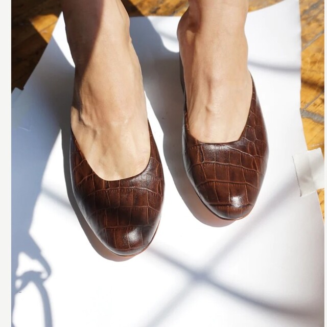 MARI GIUDICELLI LEBLON MULE CROCO FAKE