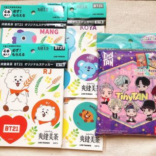 ビーティーイシビル(BT21)のBT21 ステッカー、テッシュセット(アイドルグッズ)