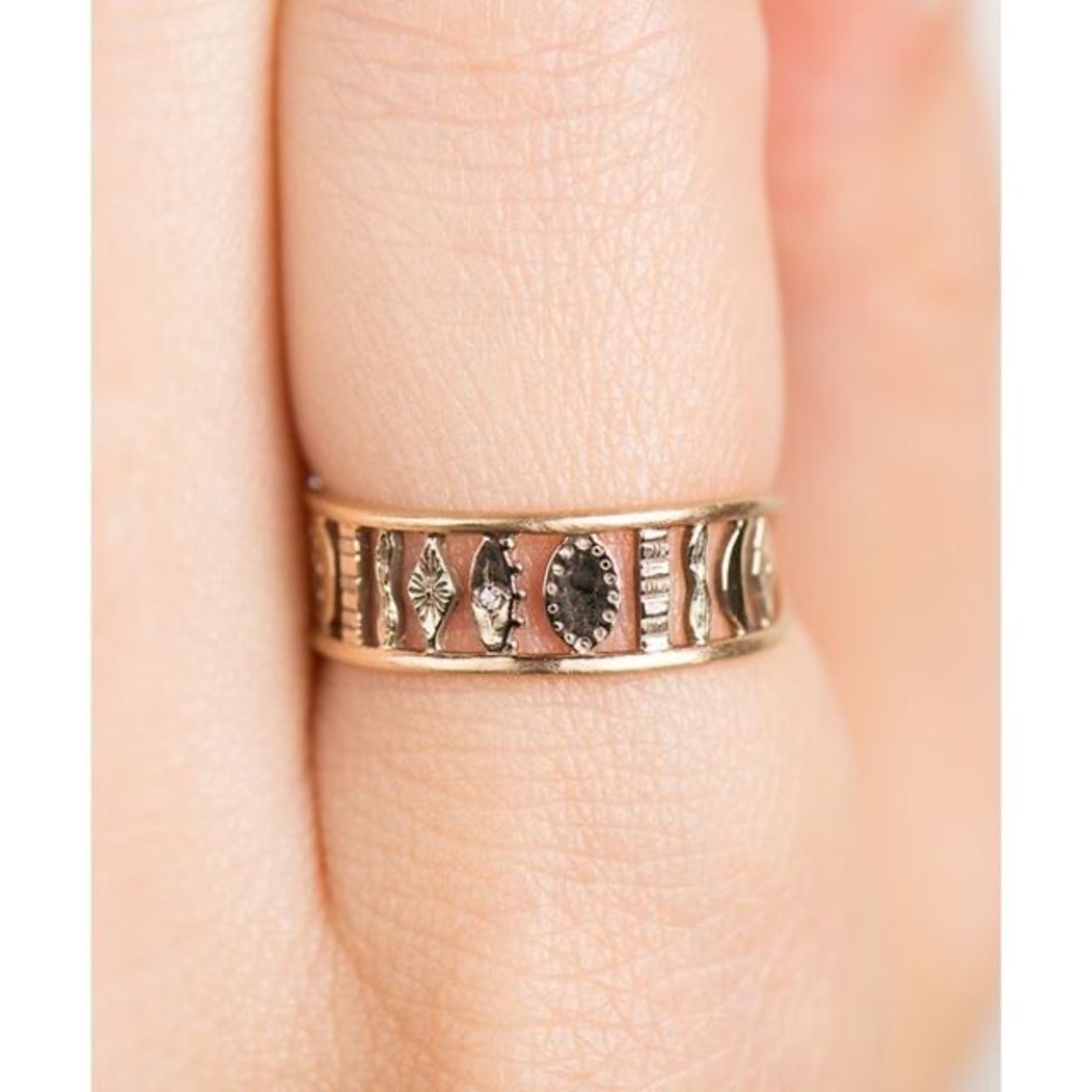 AURORA GRAN(オーロラグラン)のAURORA GRAN ジーンリング GENE ダイヤ K10 レディースのアクセサリー(リング(指輪))の商品写真