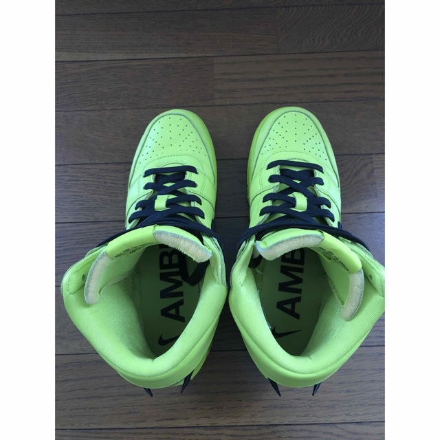 AMBUSH(アンブッシュ)のNIKE 　AMBUSH 　DUNK HIGH FLASH LIME 28㎝ メンズの靴/シューズ(スニーカー)の商品写真