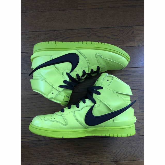 AMBUSH(アンブッシュ)のNIKE 　AMBUSH 　DUNK HIGH FLASH LIME 28㎝ メンズの靴/シューズ(スニーカー)の商品写真