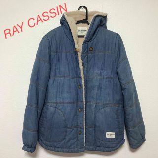 レイカズン(RayCassin)のレイカズン　デニム風ボアパーカー(ブルゾン)