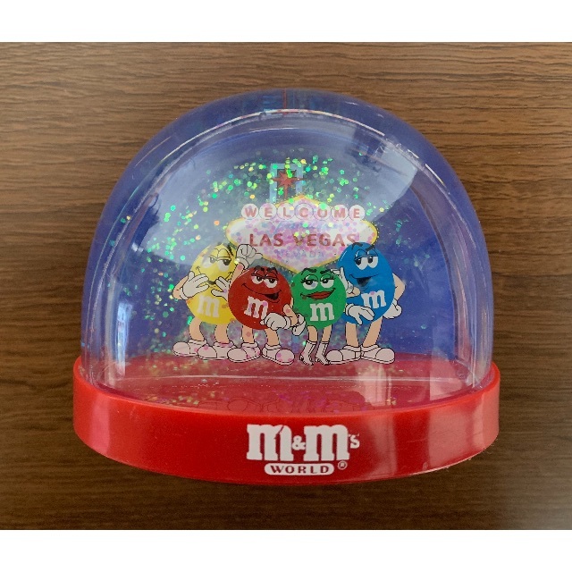 【新品】日本未発売　ｍ&ｍ's WORLD スノードーム　ラスベガスバージョン インテリア/住まい/日用品のインテリア/住まい/日用品 その他(その他)の商品写真