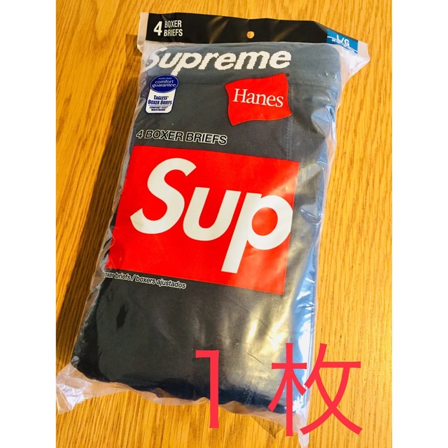 Supreme(シュプリーム)の黒S★Supreme Hanes Boxer Briefs1枚 ボクサーブリーフ メンズのアンダーウェア(ボクサーパンツ)の商品写真