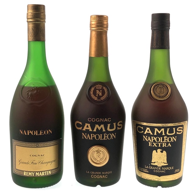 3本 REMY MARTIN CAMUS コニャック