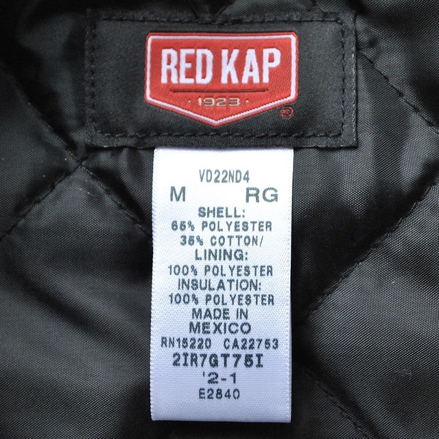 RED KAP(レッドキャップ)のレッドキャップREDKAP ダックワークベスト★ネイビーM メンズのトップス(ベスト)の商品写真