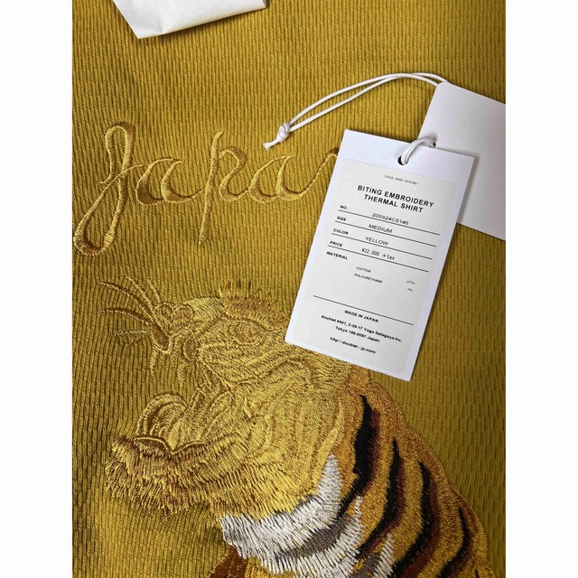 doublet - doublet biting embroidery thermal shirtの通販 by doublet - doublet biting embroidery thermal shirtの通販 by