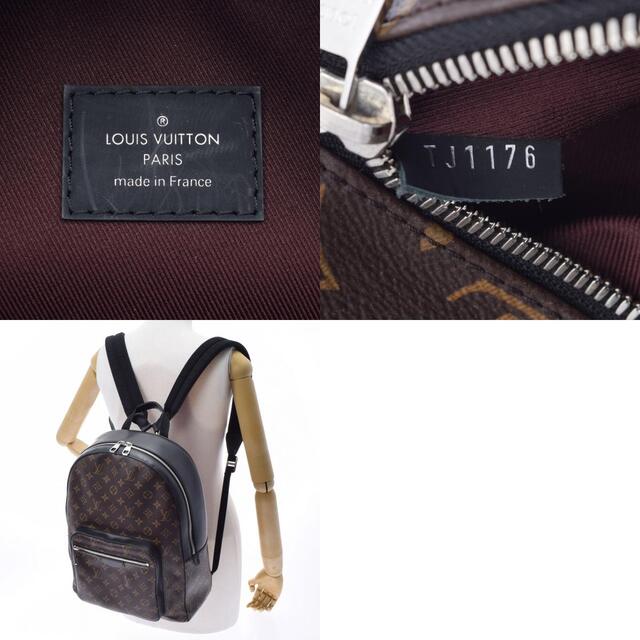 LOUIS VUITTON(ルイヴィトン)のルイヴィトン モノグラム マカサー ジョッシュ リュック・デイパック ブラ メンズのバッグ(バッグパック/リュック)の商品写真