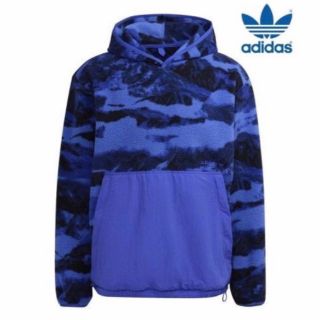 【希少デザイン】adidas アディダスオリジナルス　パーカー　両面デザイン