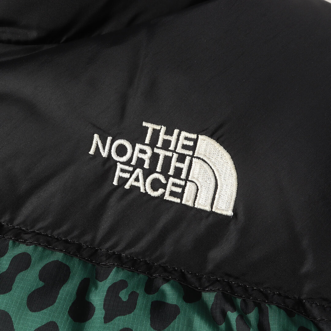 Supreme(シュプリーム)のSupreme シュプリーム THE NORTH FACE ノースフェイス レオパード ヌプシ ダウンジャケット Nuptse Down Jacket / ND19100 11AW グリーン S アウター コラボ 【メンズ】【中古】 メンズのジャケット/アウター(ダウンジャケット)の商品写真