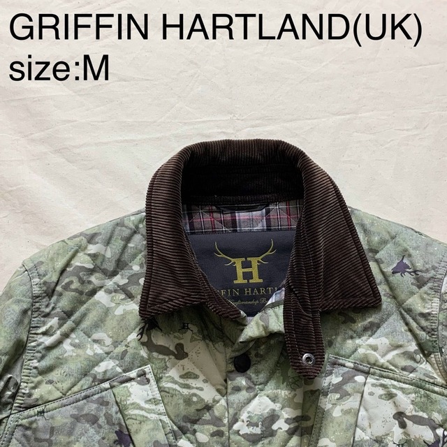 GRIFFIN(グリフィン)のGRIFFIN HARTLAND(UK)ビンテージキルティングジャケット メンズのジャケット/アウター(ブルゾン)の商品写真