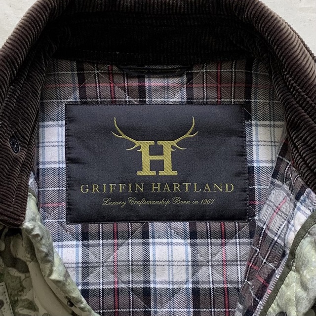 GRIFFIN(グリフィン)のGRIFFIN HARTLAND(UK)ビンテージキルティングジャケット メンズのジャケット/アウター(ブルゾン)の商品写真