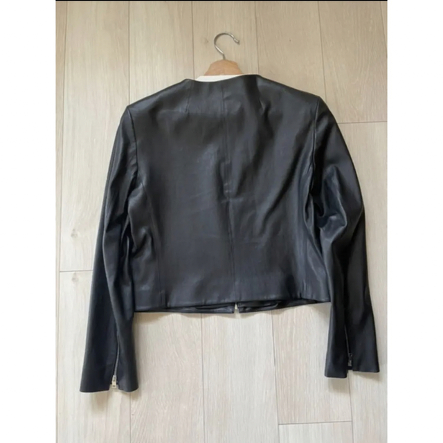 theory レザージャケット ラム革100%