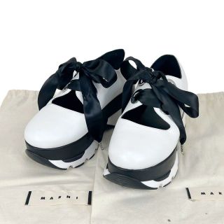 深緑(ふかみどり) 現行品☆極美品☆マルニ プラットフォーム