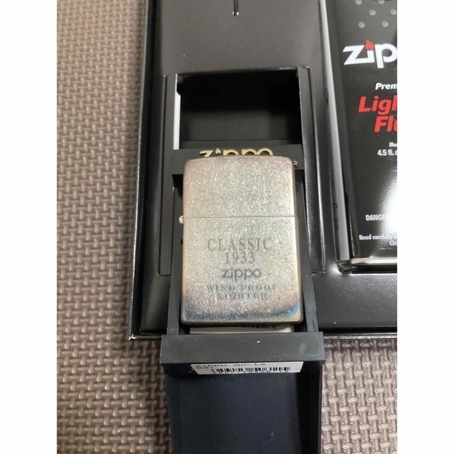 ZIPPO(ジッポー)の【格安】ZIPPO ライター　クラシック　ゴールドセット メンズのファッション小物(タバコグッズ)の商品写真