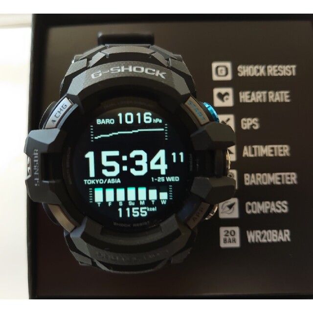 CASIO　スマートウォッチ　GSW-H1000-1JR時計