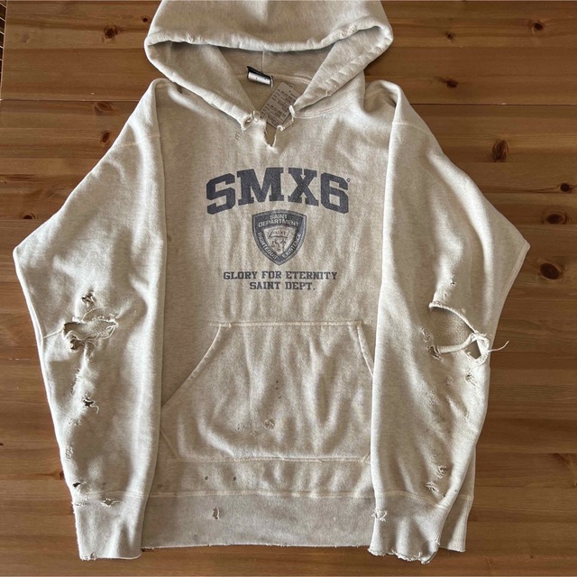 SAINT MICHAEL×SHERMER ACADEMY パーカー L 大好き 24255円引き www