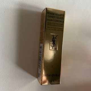 イヴサンローラン(Yves Saint Laurent)のYSL リップ ルージュ ヴォリュプテ キャンディグレーズ  #2 ヘルシー グ(口紅)