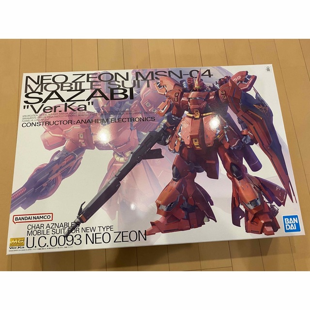 品質が MG 1/100 MSN-04 サザビー Ver.Ka 模型/プラモデル