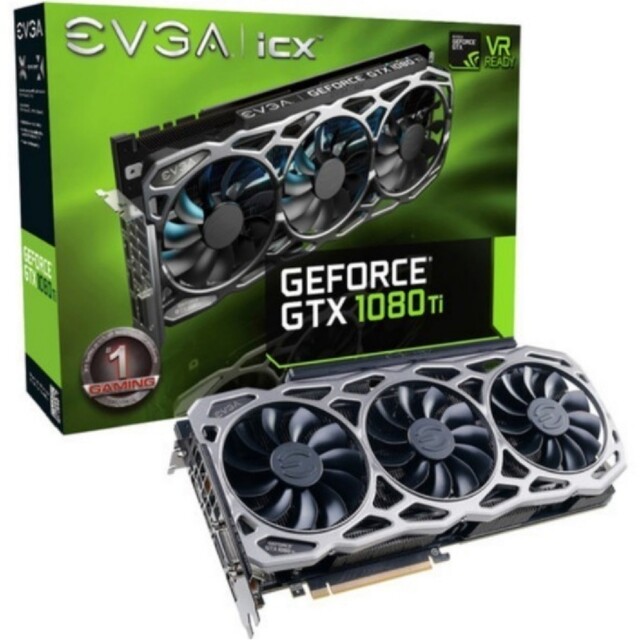 【動作確認済み】EVGA GeForce GTX1080Ti