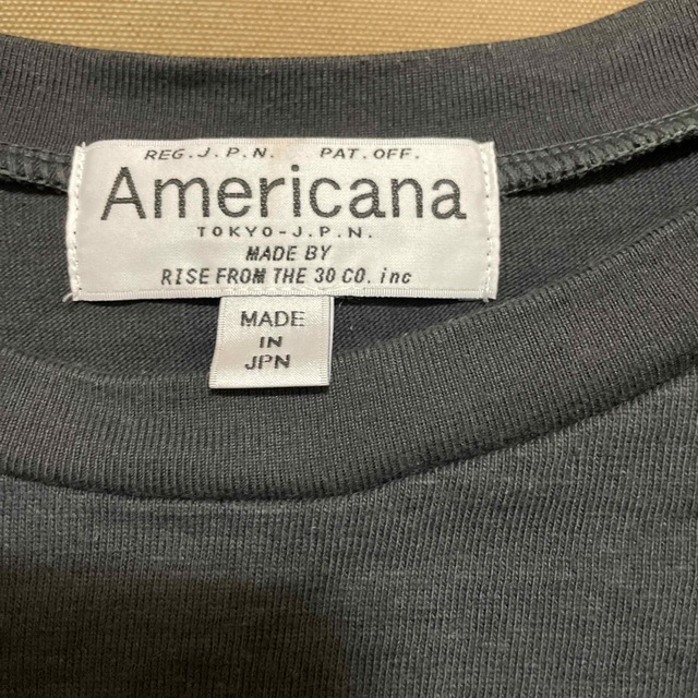 L'Appartement DEUXIEME CLASSE(アパルトモンドゥーズィエムクラス)のAMERICANA　カットソー レディースのトップス(Tシャツ(半袖/袖なし))の商品写真