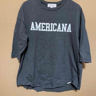 アパルトモンドゥーズィエムクラス(L'Appartement DEUXIEME CLASSE)のAMERICANA　カットソー(Tシャツ(半袖/袖なし))