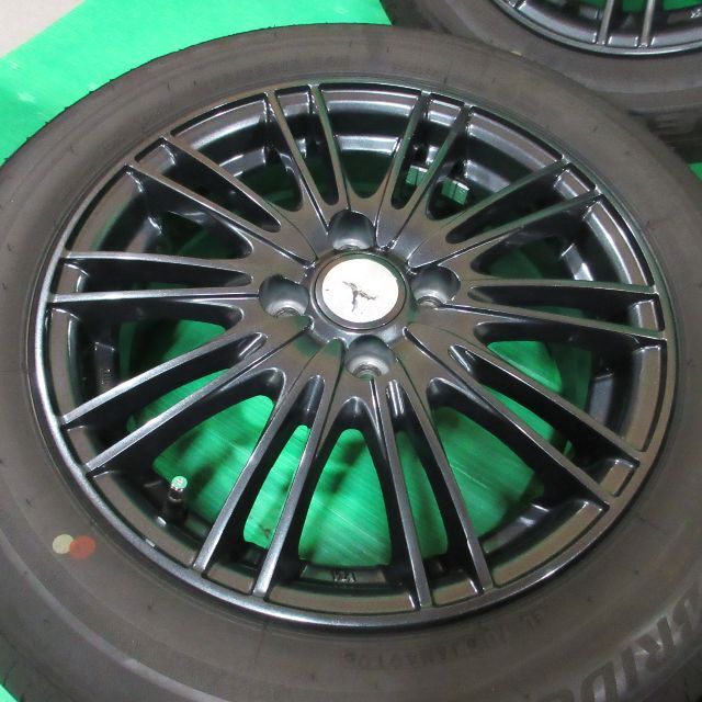 BRIDGESTONE(ブリヂストン)のアクア 175/65R15 2019年夏タイヤ キューブ ポルテ ヴィッツ iQ 自動車/バイクの自動車(タイヤ・ホイールセット)の商品写真