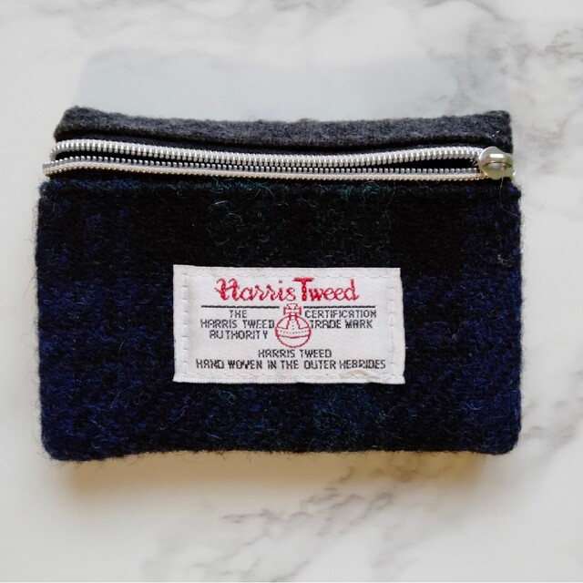 Harris Tweed(ハリスツイード)の訳あり✦ハリスツイード✦小銭入れ✦コインケース レディースのファッション小物(財布)の商品写真