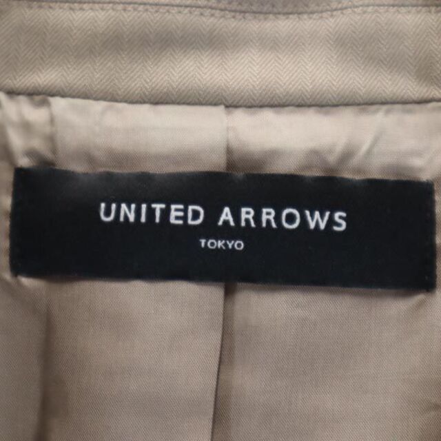 UNITED ARROWS(ユナイテッドアローズ)のユナイテッドアローズ 日本製 3点 スーツ 上下 セットアップ 38／36 ベージュ UNITED ARROWS ジャケット スカート パンツ レディース 【中古】  【230125】 レディースのフォーマル/ドレス(スーツ)の商品写真