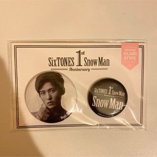 スノーマン(Snow Man)のSnowMan目黒蓮　缶バッチ(アイドルグッズ)