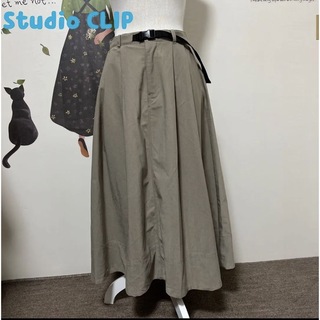 スタディオクリップ(STUDIO CLIP)の#896 スタディオクリップ フレアースカート(ロングスカート)