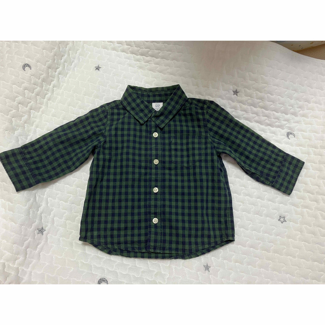 GAP(ギャップ)のbabygapのシャツ  6～12months キッズ/ベビー/マタニティのベビー服(~85cm)(シャツ/カットソー)の商品写真