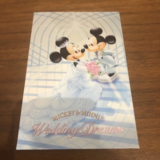 ディズニー(Disney)の●ディズニーストア ウエディングドリームス ポストカード(写真/ポストカード)