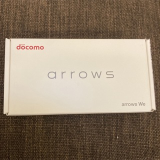 Fujitsu  arrows We F-51B  本体　ホワイト　未使用