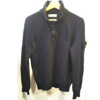 STONE ISLAND - 10 STONE ISLAND ネイビー パーカー フーディー size L ...